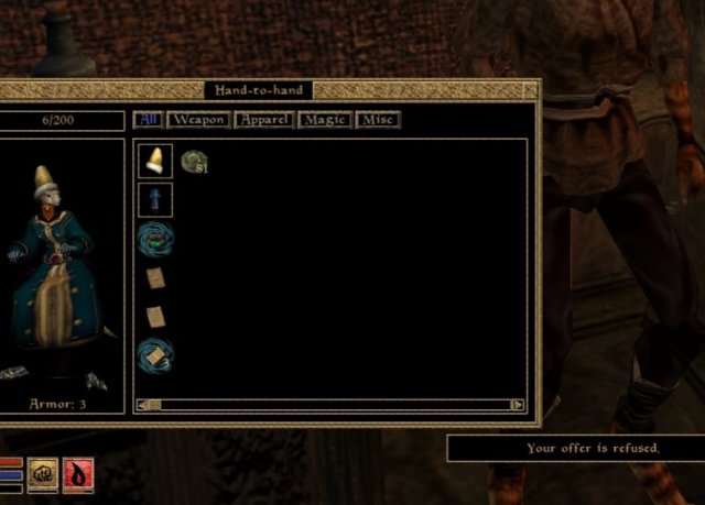 TESIII Morrowind Screenshot Haggling2