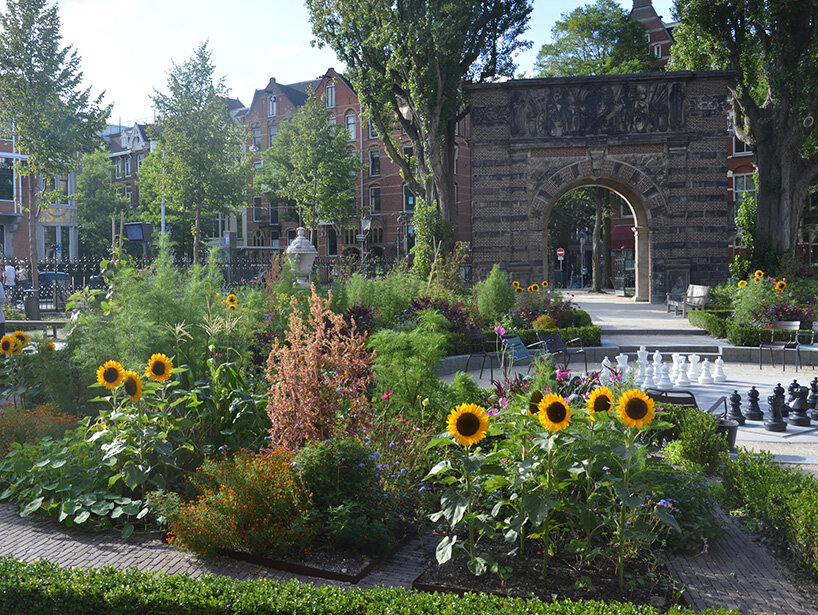 rijksmuseum to open sculpture garden in amsterdam with pavilions by foster + partners