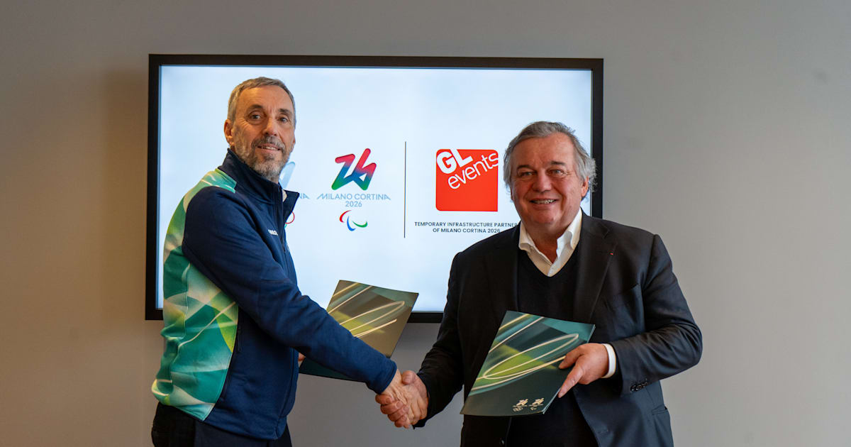 Milano Cortina 2026 signs a partnership agreement with GL events as Temporary Infrastructure Partner of the Olympic Games
