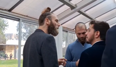 Far-right Israeli agitator attends Herzog event hours after assaulting West Bank activists - haaretz.com