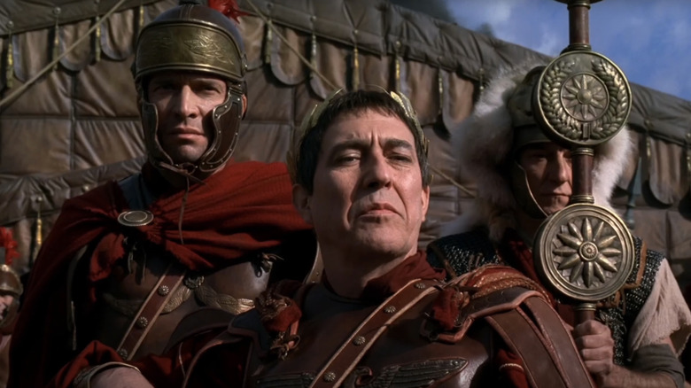 Julius Caesar looks down from his imperial box on Rome (2005-2007)