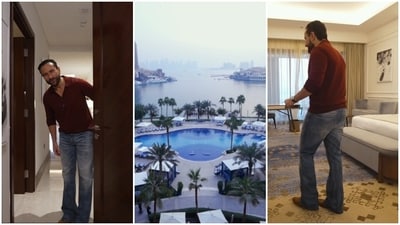 Inside Saif Ali Khan's luxurious home at The Residences at The St Regis Marsa Arabia Island, located in The Pearl, Doha.