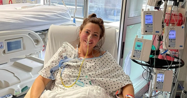 A head-on car crash sidelined a young mom. A rare transplant was the only option to get her life back.