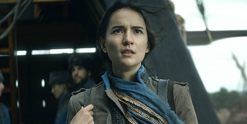 Jessie Mei Li as Alina in Shadow and Bone