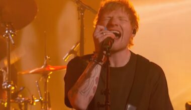 Ed Sheeran, Dave Grohl, John Mayer Team Up for 'Drive' on 'Kimmel'