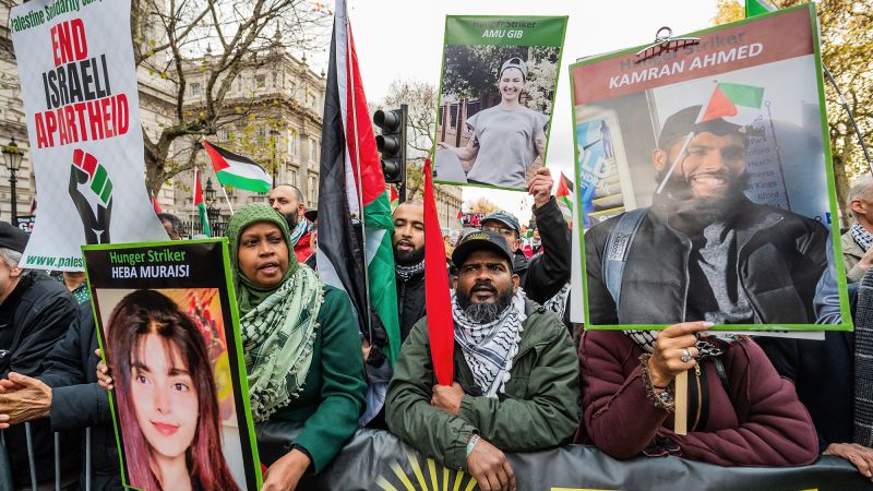 Pro-Palestinian activists are carrying out one of the UK’s longest ever hunger strikes. Their families say they won’t stop