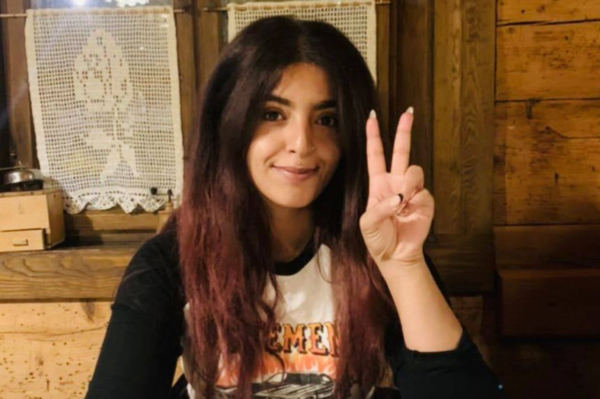 Pro-Palestinian activist Heba Muriasi, 31, has been on hunger strike for over 10 weeks. 