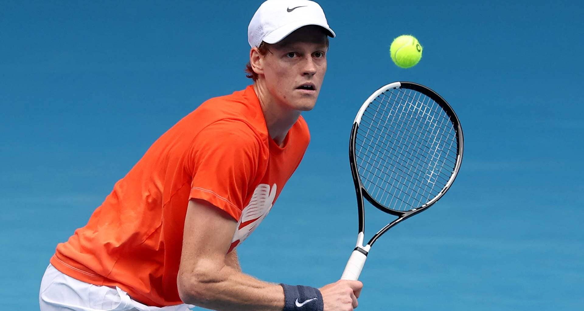 Jannik Sinner is chasing his third consecutive Australian Open title.