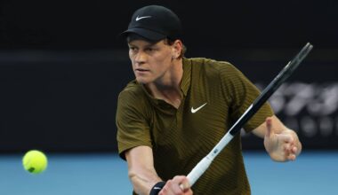 Jannik Sinner is the two-time defending champion at the Australian Open.