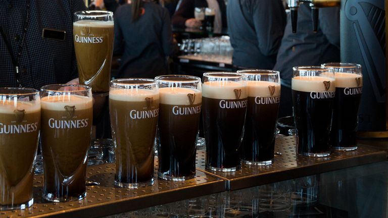 The price of Guinness Draft will rise by 5.2% from April, equating to around 4p per pint. Pic: iStock/VanderWolf-Images