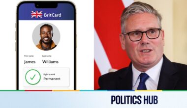 Politics latest: Sir Keir Starmer branded 'spineless' after U-turn on plans for mandatory digital ID cards | Politics News