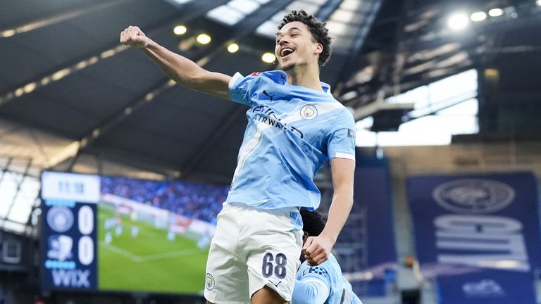 Max Alleyne scored City's opener after 12 minutes with his first goal for the club