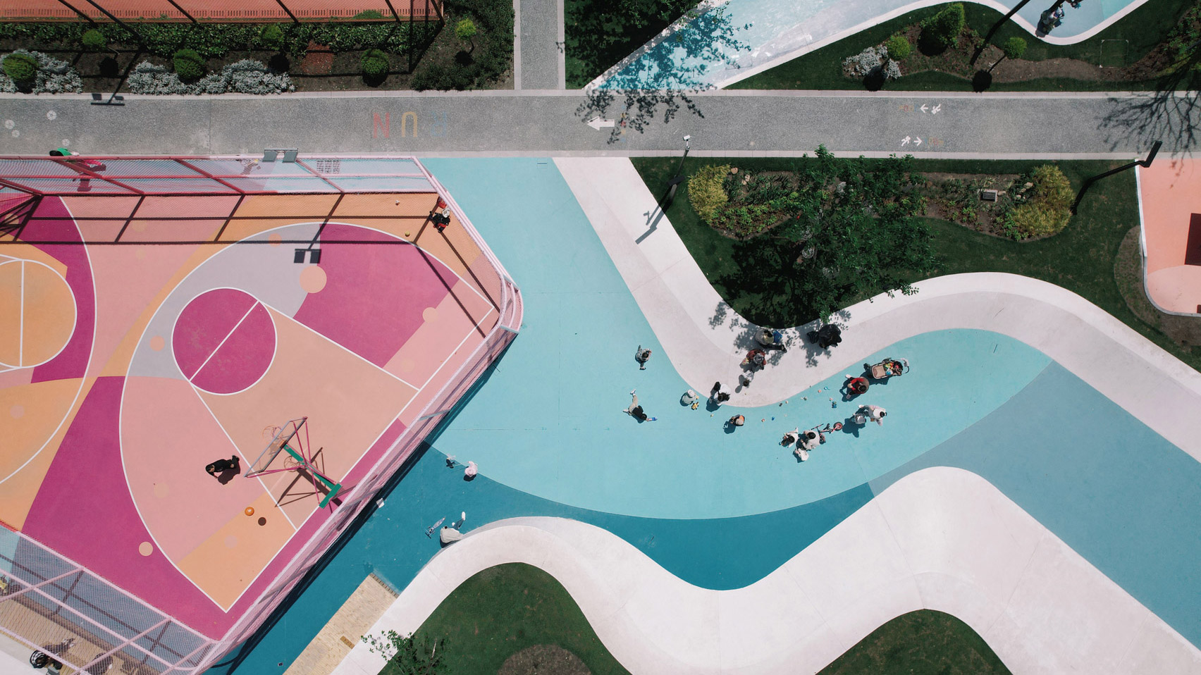 Huachiao Vibrant Sports Park by SoBA Architects