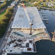 New Sydney Fish Market tops out