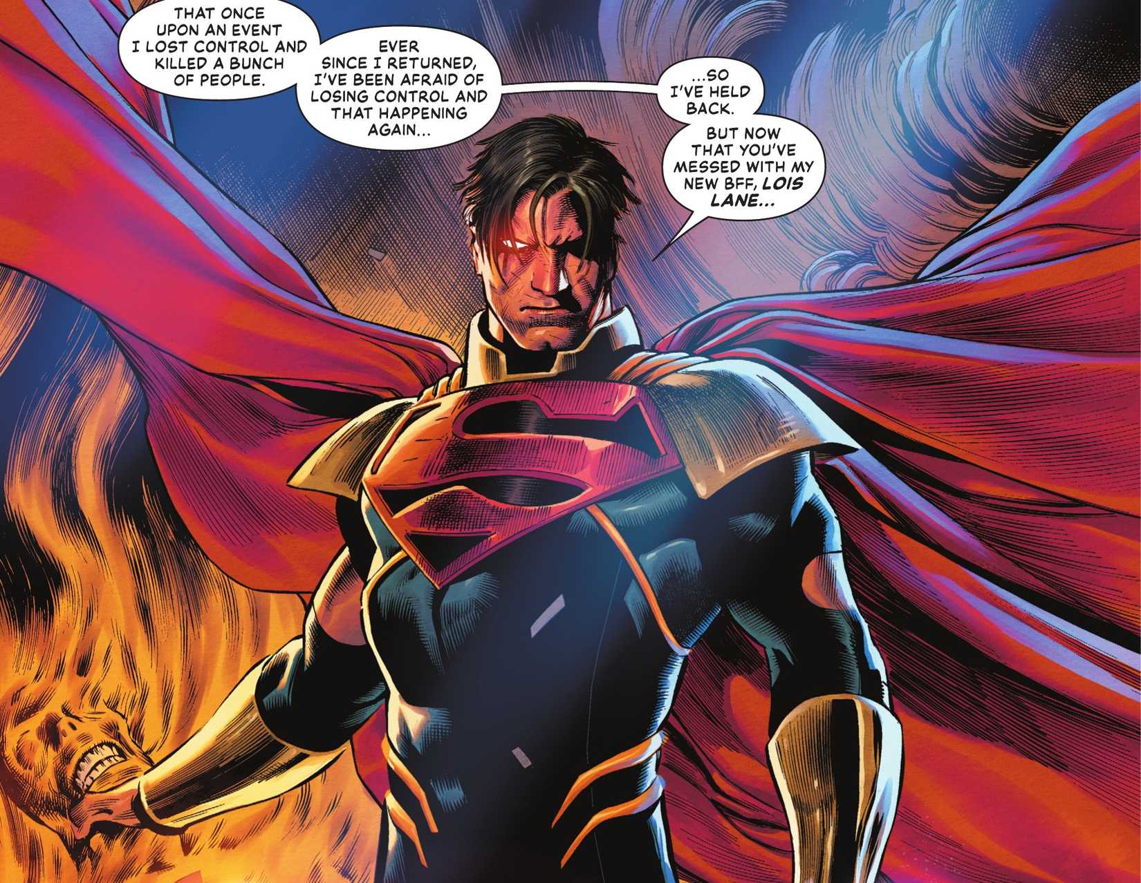 Superboy Prime Returns To Save Lois Lane in DC Comics