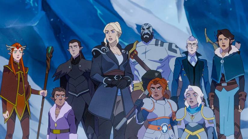 Characters from The Legend of Vox Machina season 3