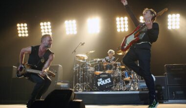 Sting pays former Police bandmates over $800,000 in royalties amid lawsuit