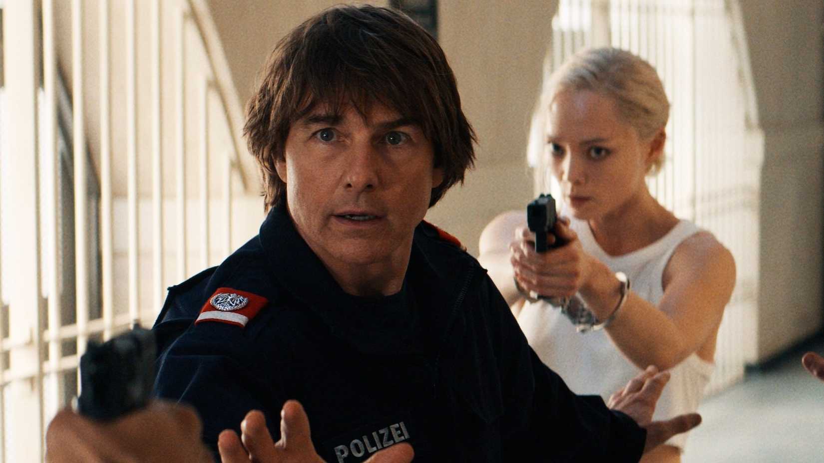 Tom Cruise and Pom Klementieff in Mission: Impossible - The Final Reckoning