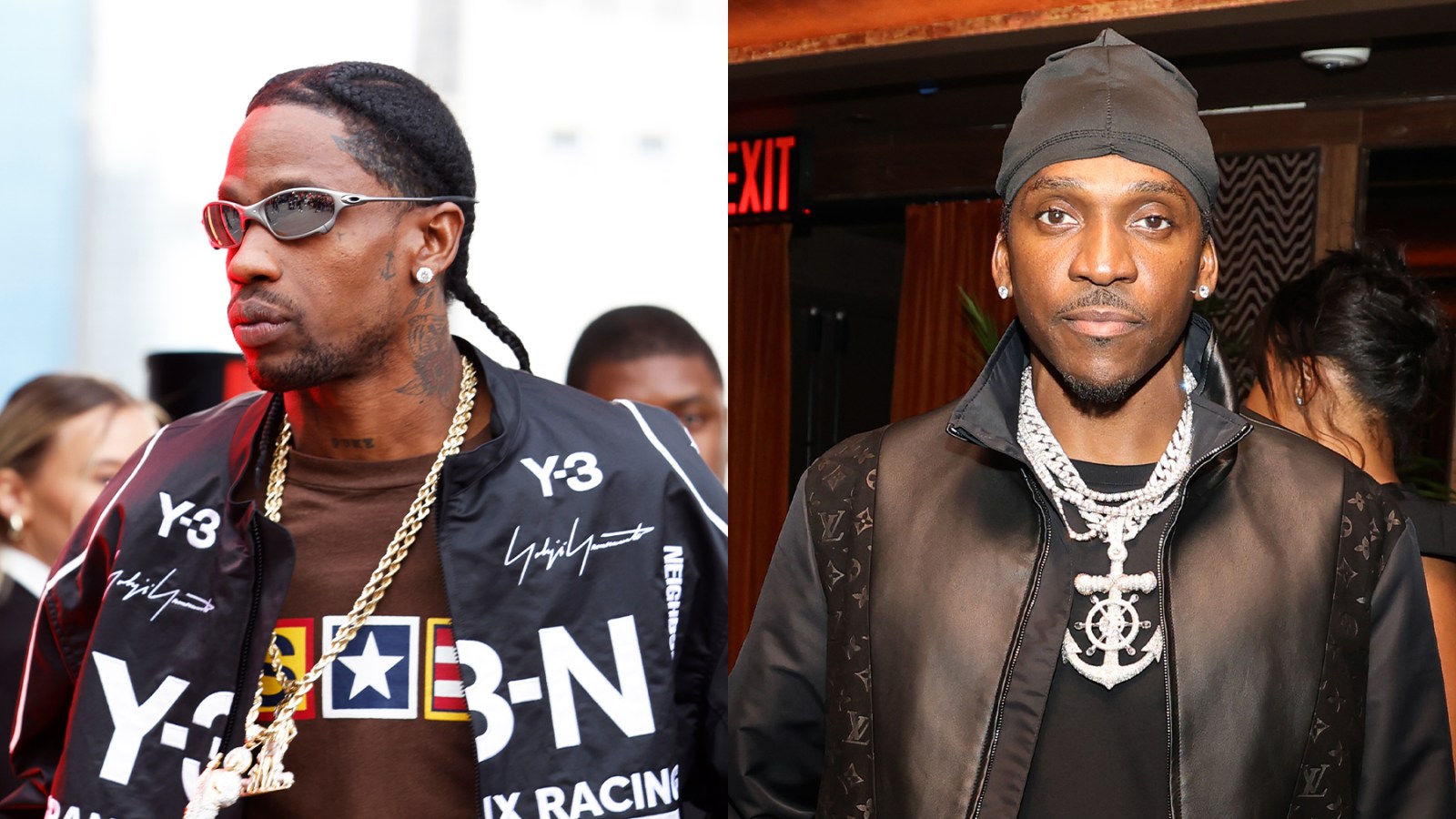 Travis Scott Fires Back at Pusha T Over Clipse Diss Track