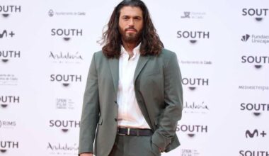 Can Yaman attends the International Honorary Sisf Member Award photo-call during the South International Series Festival at the Palacio de Congresos in Cadiz, Spain. (Photo via Carlos Alvarez/WireImage)
