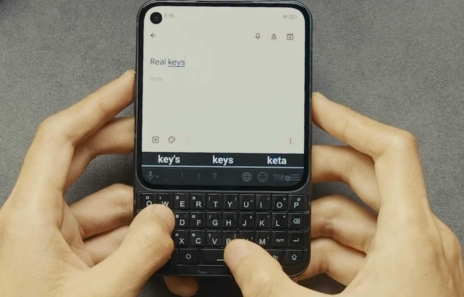 A Clicks Communicator but with a BlackBerry keyboard: New Titan 2 Elite showcased before MWC 2026 full reveal
