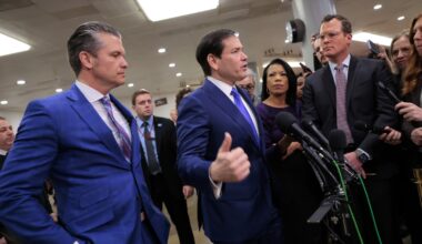 Rubio and Hegseth brief lawmakers on "three fold process" for Venezuela : NPR