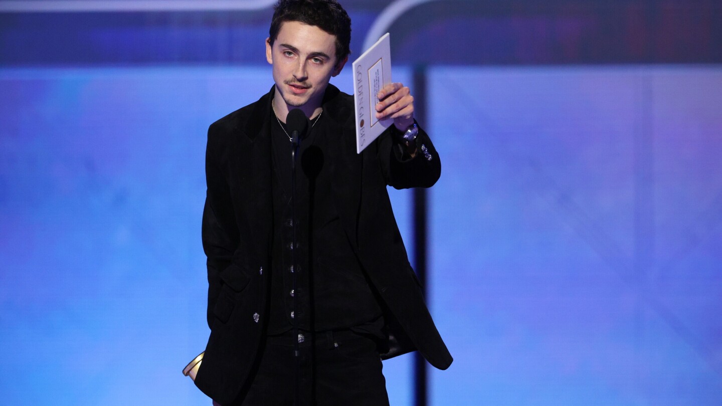 After winning Golden Globe, Chalamet hopes for Saint-Etienne's 2026 promotion