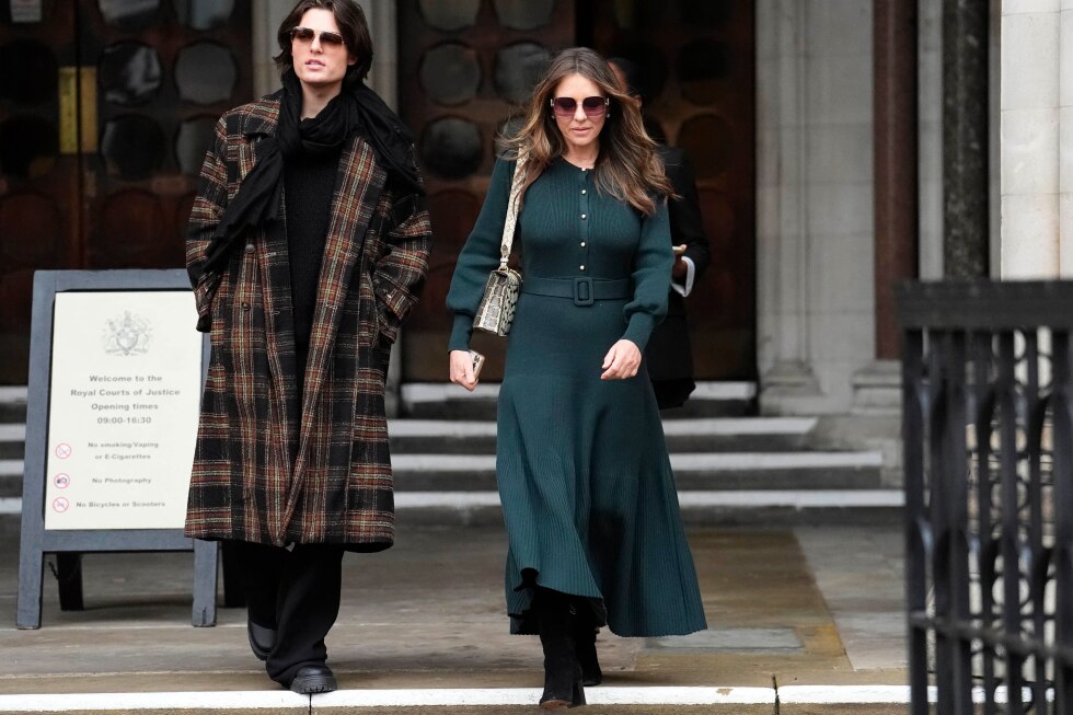 Elizabeth Hurley describes 'monstrous' privacy invasion by Daily Mail in British media hacking case