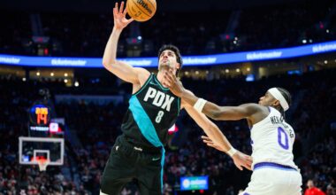 Avdija scores 33 in latest outburst as Trail Blazers blow out Jazz, 137-117