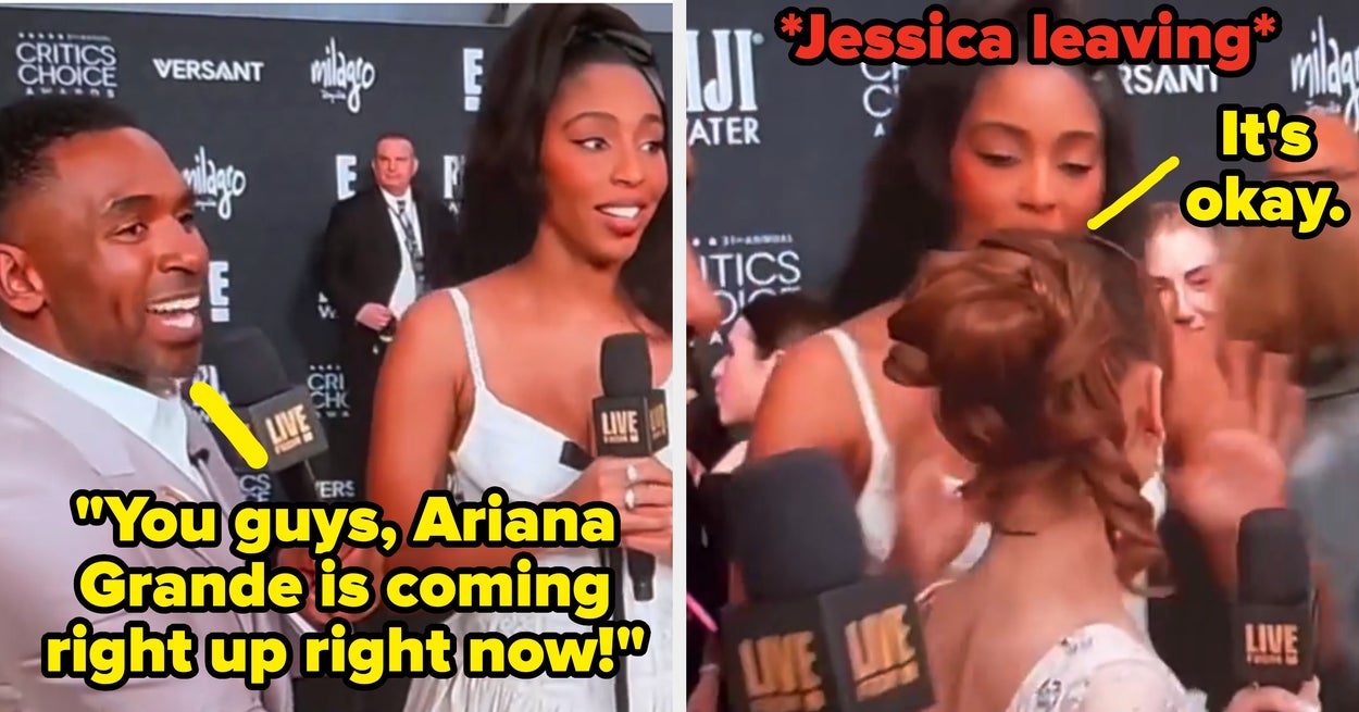 Jessica Williams Interview Cut Short For Ariana Grande