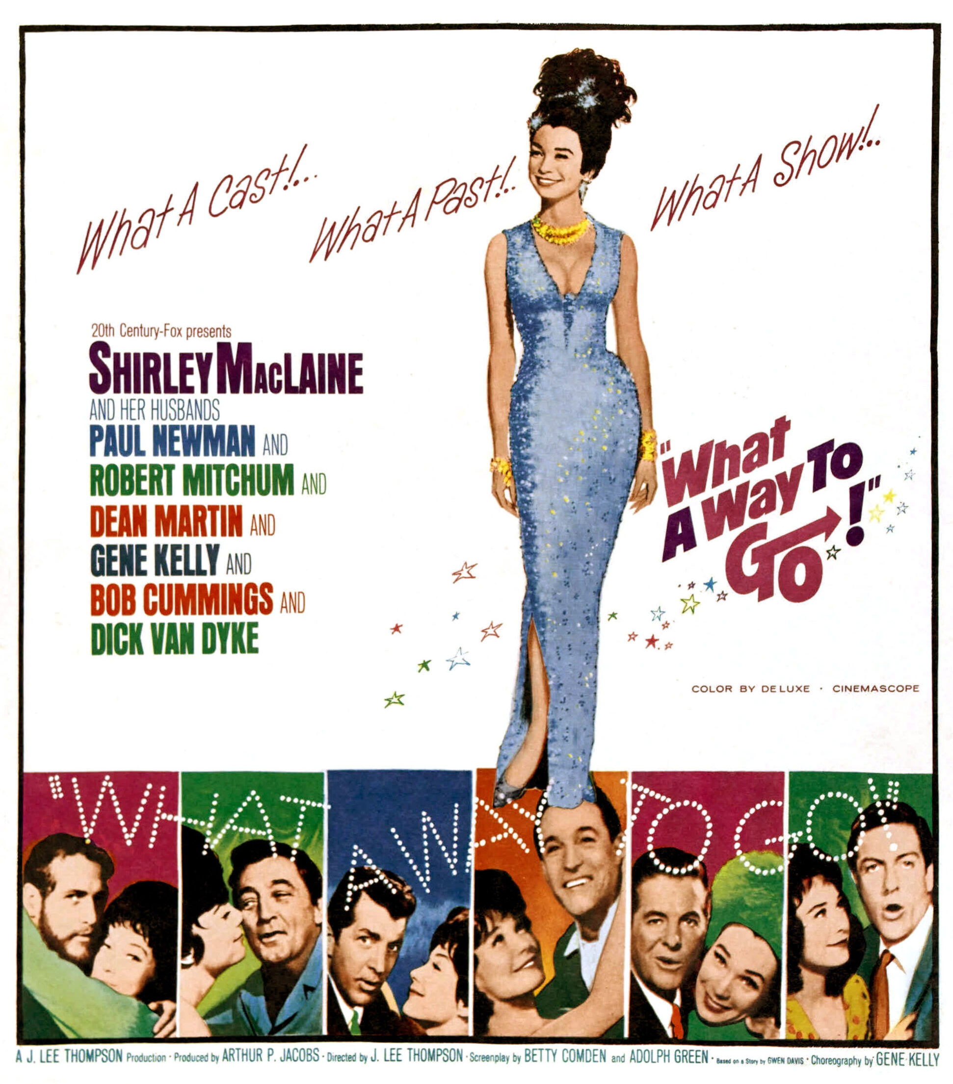 WHAT A WAY TO GO!, Shirley MacLaine, 1964. 