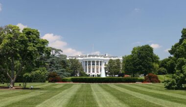 White House lawn