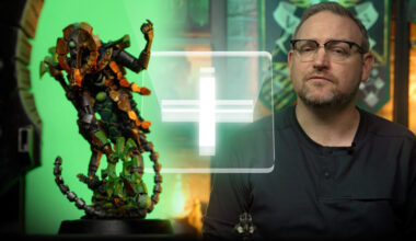 Infinite and the Divine author Robert Rath commands his own Necron characters in Battle Report