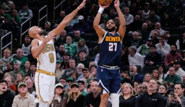 Murray scores 22 with 17 assists to help Nuggets win 114-110 and snap Celtics 5-game win streak