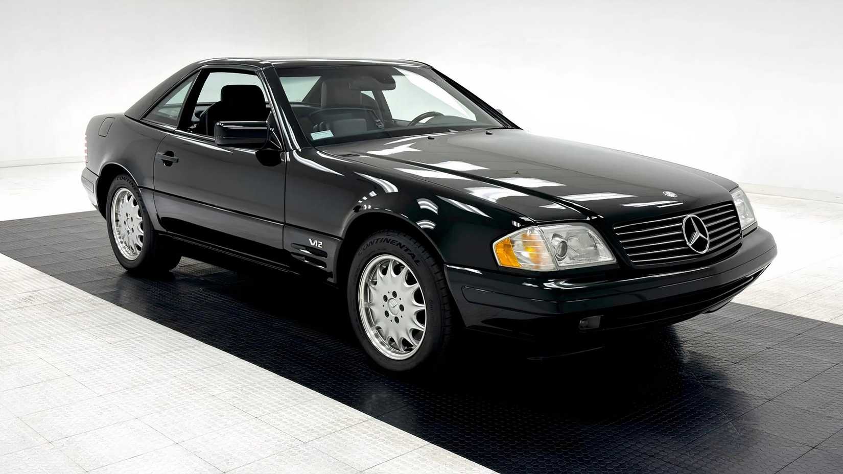 1998 Mercedes-Benz SL600, front 3/4