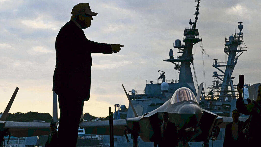 רק הוא קובע. הנשיא טראמפ