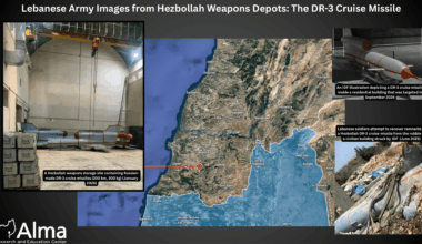 Lebanese Army Images from Hezbollah Weapons Depots: The DR-3 Cruise Missile