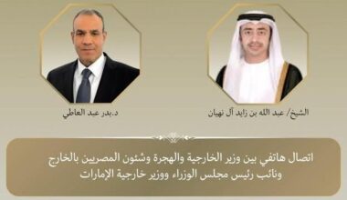 Egypt, Qatar FMs discuss Gaza plan, regional files