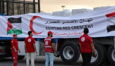 Egyptian Red Crescent delivers food, medical, winter aid to Gaza through 113th ‘Zad Al-Ezza’ convoy