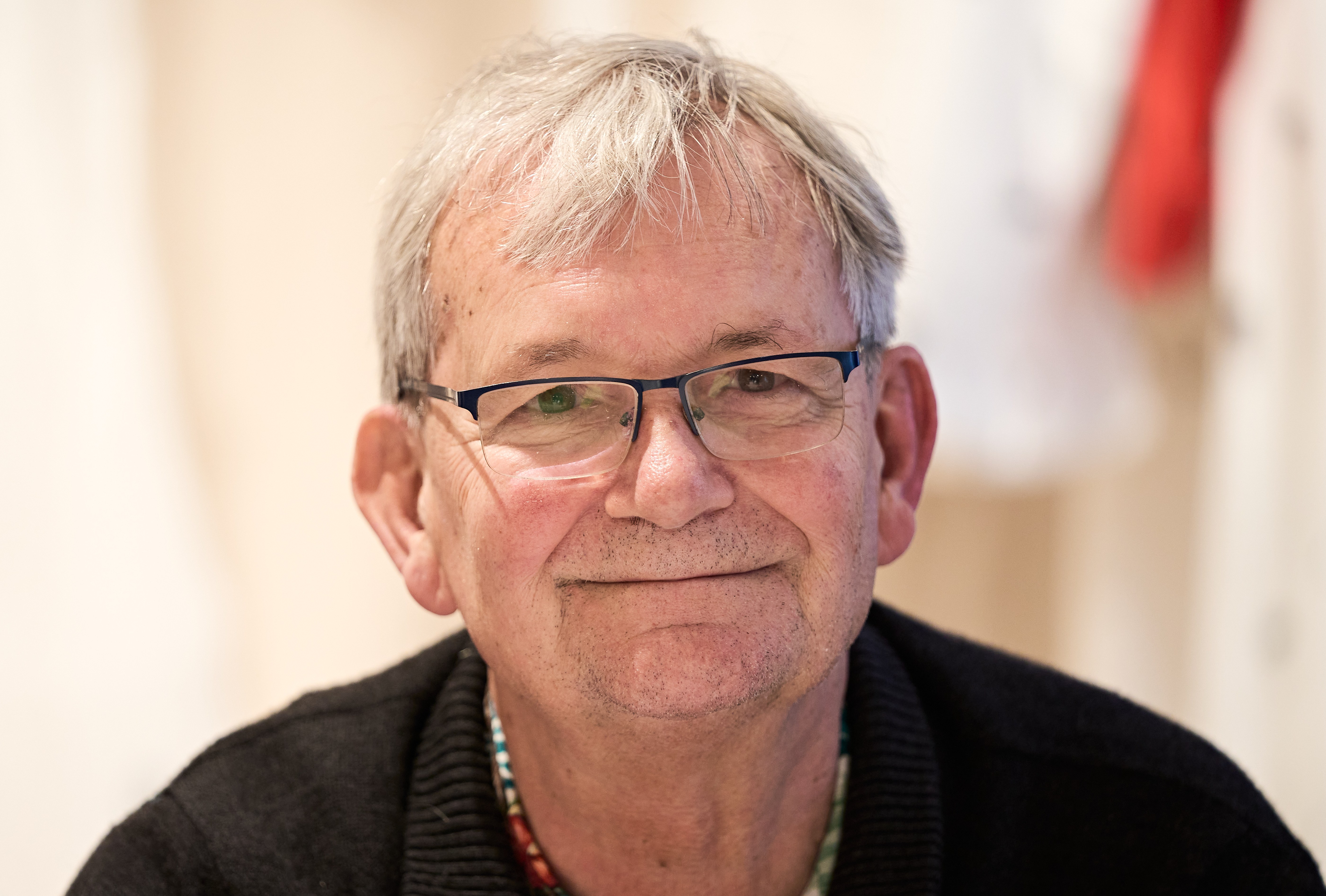 Photographer Martin Parr attends the "Jacquemus X Martin Parr" book signing.