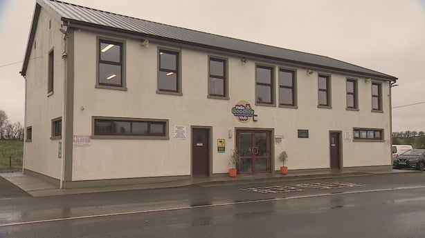 The outside of the Ballinalack community facility