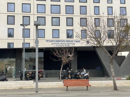 The Wellfair Ministry offices in Tel Aviv.