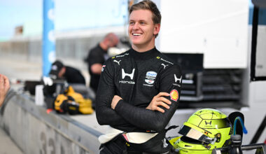 Mick Schumacher Gets Hang of Oval Laps in First Test