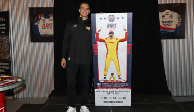 Palou Unveils 110th Indianapolis 500 Ticket