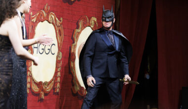 Michael Keaton as batman.