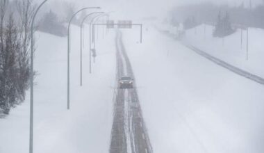 Arctic winds push south through the Prairies, bringing snow and frigid temperatures