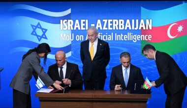 Azerbaijan, Israel sign memorandum to cooperate in AI
