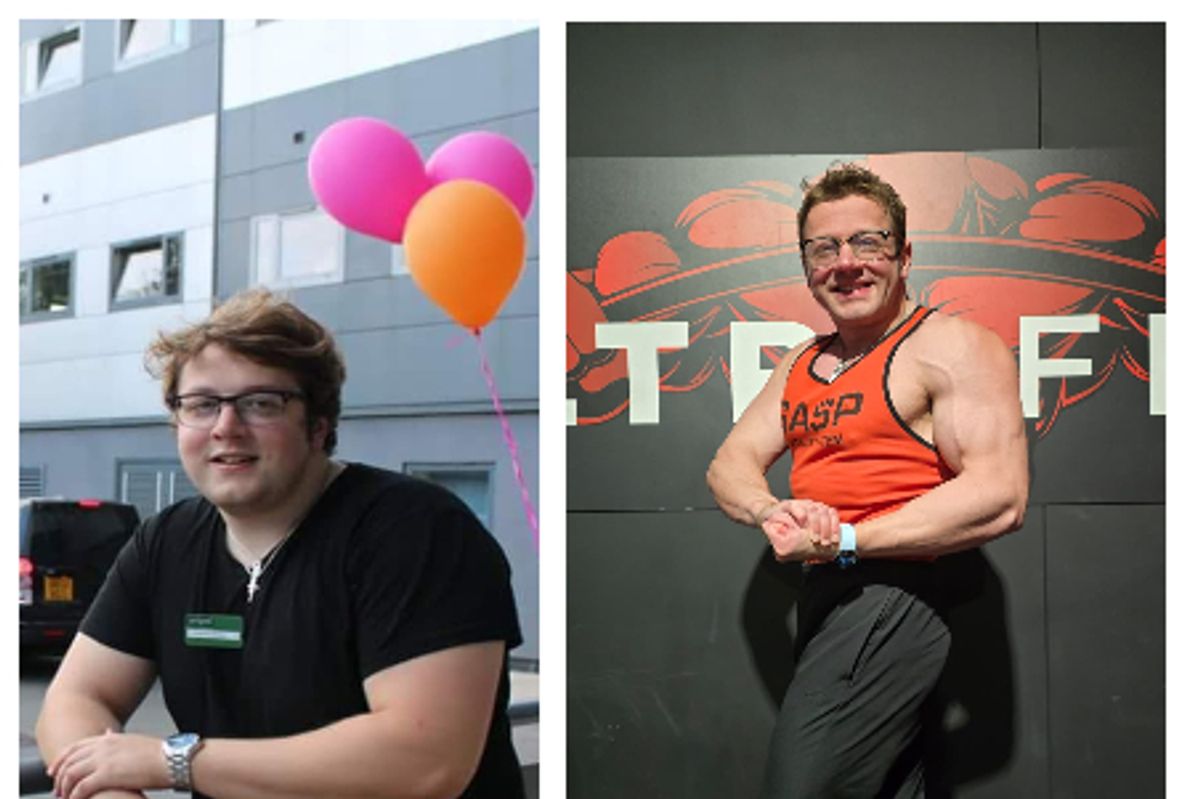 Conrad Ashton lost an impressive 20 stone 