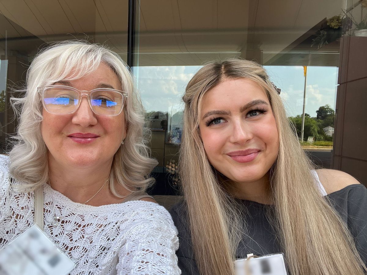 Madi Foster, 20 and Nicola Foster, 51