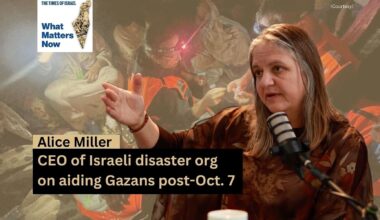 Alice Miller: CEO of Israeli disaster org on aiding Gazans post-Oct. 7